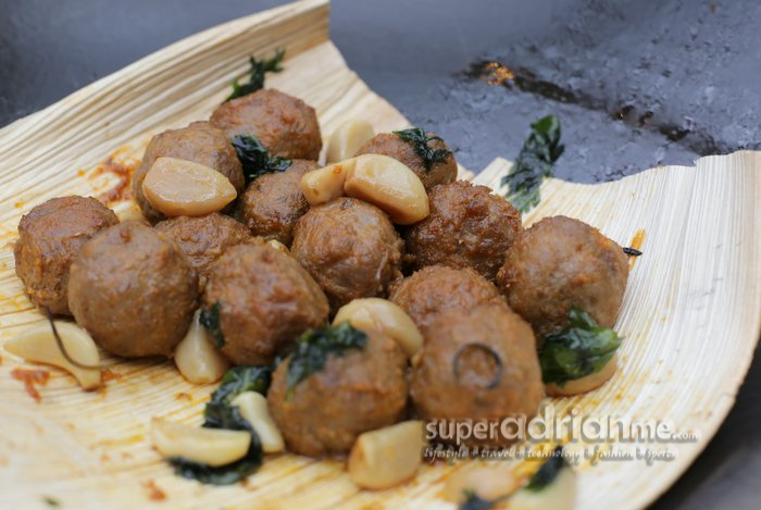 Chihuly Lounge Weekend Afternoon Tea - Wagyu Meatballs