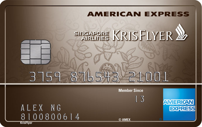 American Express Singapore Airlines KrisFlyer Ascend Credit Card