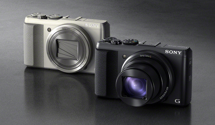 Sony Cyber-shot HX50V in Champagne & Black 