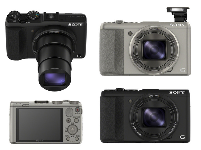 DSC-HX50V1Sony Cyber-shot HX50V in Champagne & Black 