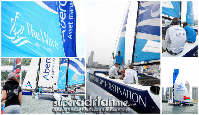 2013 Extreme Sailing Series - The Wave, Omani Team