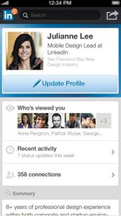 LinkedIn Mobile App - New Design