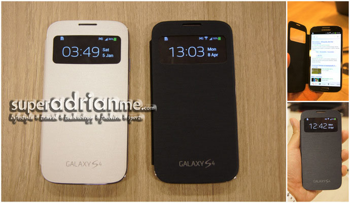 Samsung GALAXY S4 S View Flip Case