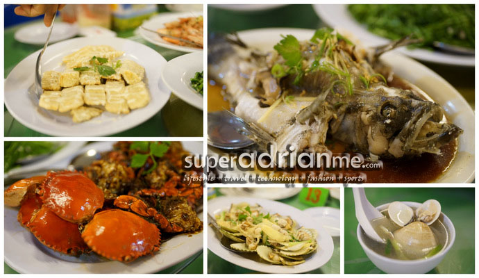 Dinner at Welcome Seafood Restaurant, Kota Kinabalu