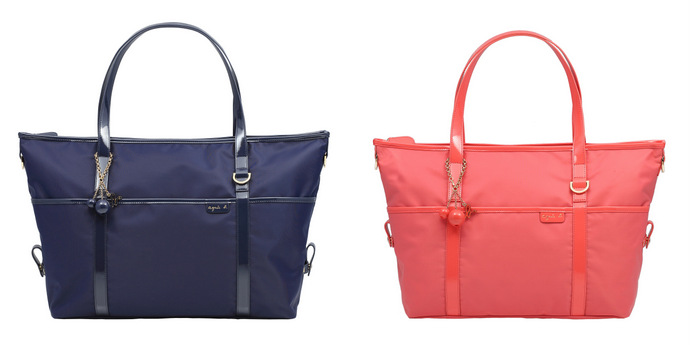 agnès b. New Vegas Tote Bag - Nylon Tote Bags S5 (S) / S5 (L) | SUPERADRIANME.com agnès b. New Vegas Tote Bag - Nylon Tote Bags S5 (S) / S5 (L)