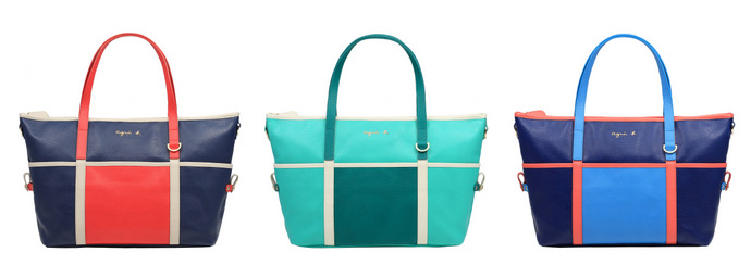 agnès b. New Vegas Tote Bag - Leather Tote Bags S$695 (S) / S$765 (L)