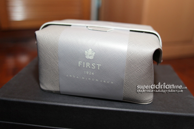 British Airways First Amenity Kit - Anya Hindmarch Wash Bag | SUPERADRIANME.com British Airways First Amenity Kit - Anyha Hindmarch Wash Bag