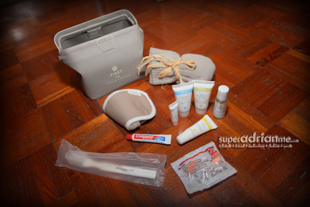 BRITISH AIRWAYS First Amenity Kit | SUPERADRIANME.com BRITISH AIRWAYS First Amenity Kit