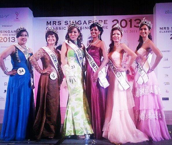 Mrs Singapore & Classic Mrs Singapore Pageant 2013 winners