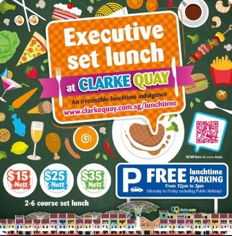 Clarke Quay Lunch Time Deals