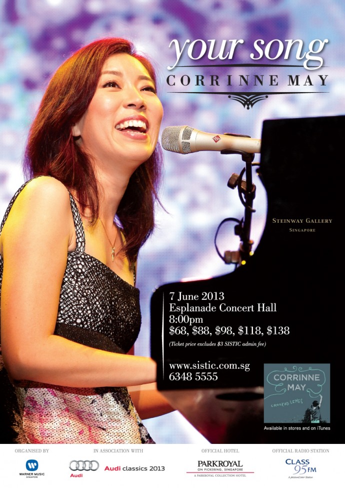 Corrinne May - Your Song Concert Singapore 