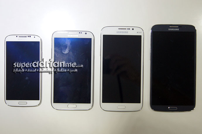 Samsung GALAXY S4, Note II, Mega 6.3 & Mega 5.8