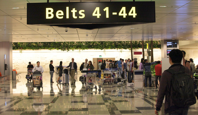 Changi Airport Terminal 3 Belts 41 - 44