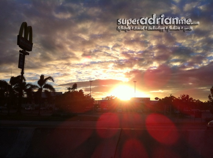 Philippines - McDonalds - Sunset