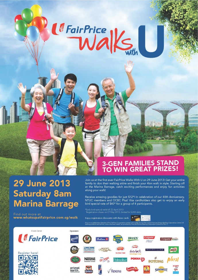 Poster - FairPrice Walks With U