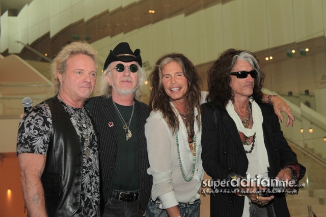 Aerosmith in Singapore for the S
