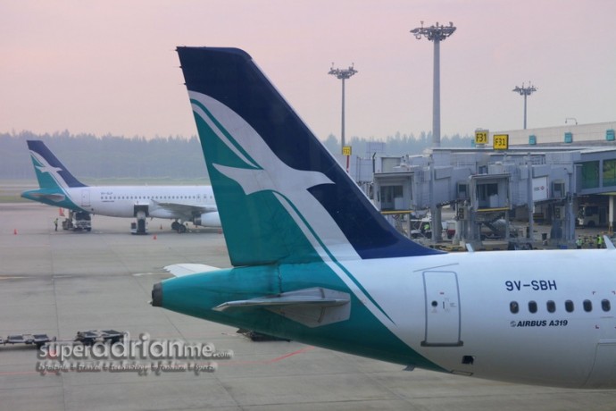 SilkAir Aircraft at Changi Airpo