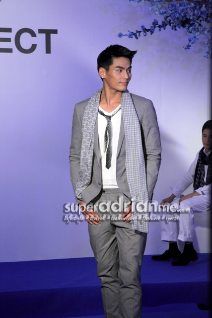 Hunz models for Suit Select Chinatown Point Store Opening