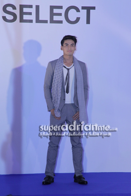 Hunz models for Suit Select Chinatown Point Store Opening