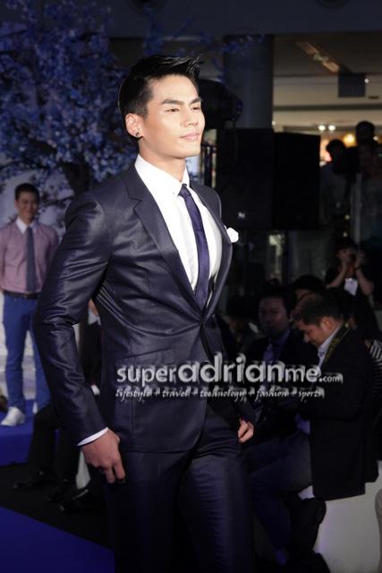 Hunz models for Suit Select Chinatown Point Store Opening