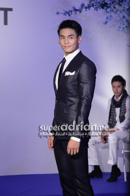 Hunz models for Suit Select Chinatown Point Store Opening