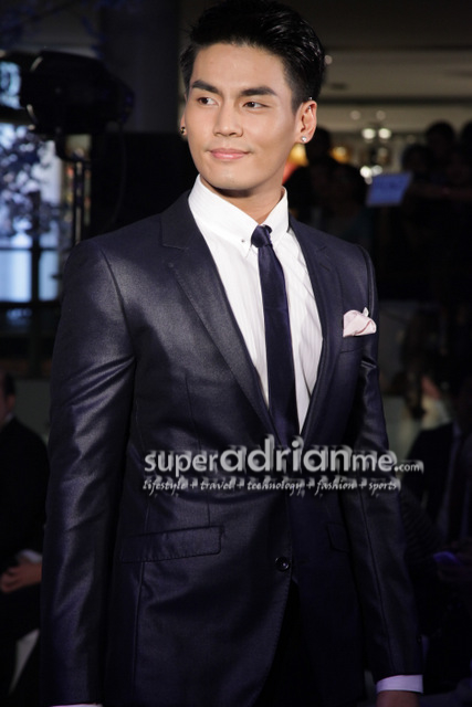 Hunz models for Suit Select Chinatown Point Store Opening