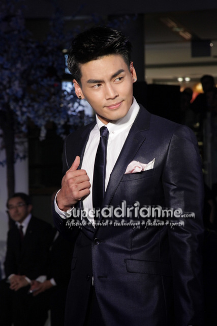 Hunz models for Suit Select Chinatown Point Store Opening