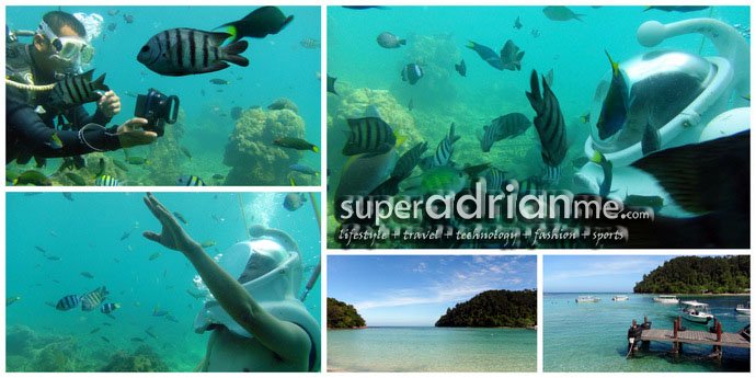Sea Walking at Sapi Island | SUPERADRIANME.com Sea Walking at Sapi Island