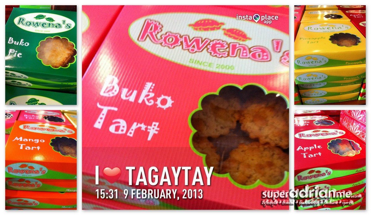 Rowena's Buko Tart & Pies from Tagaytay
