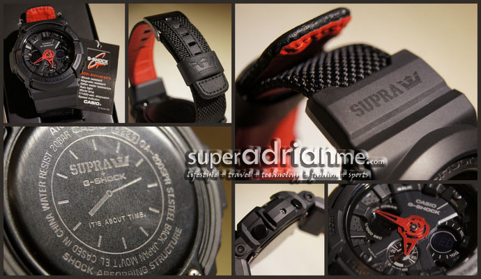 Casio G-SHOCK + SUPRA - 30th Anniversary Limited Edition