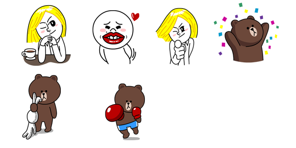 Choi Siwon's favourite Line Stickers. jpg