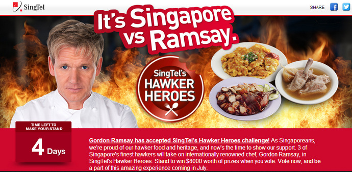It's Singapore VS Ramsay