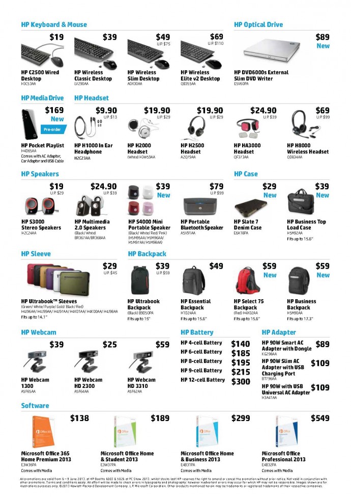 HP PC Show_Accessories Flyer_Page 2