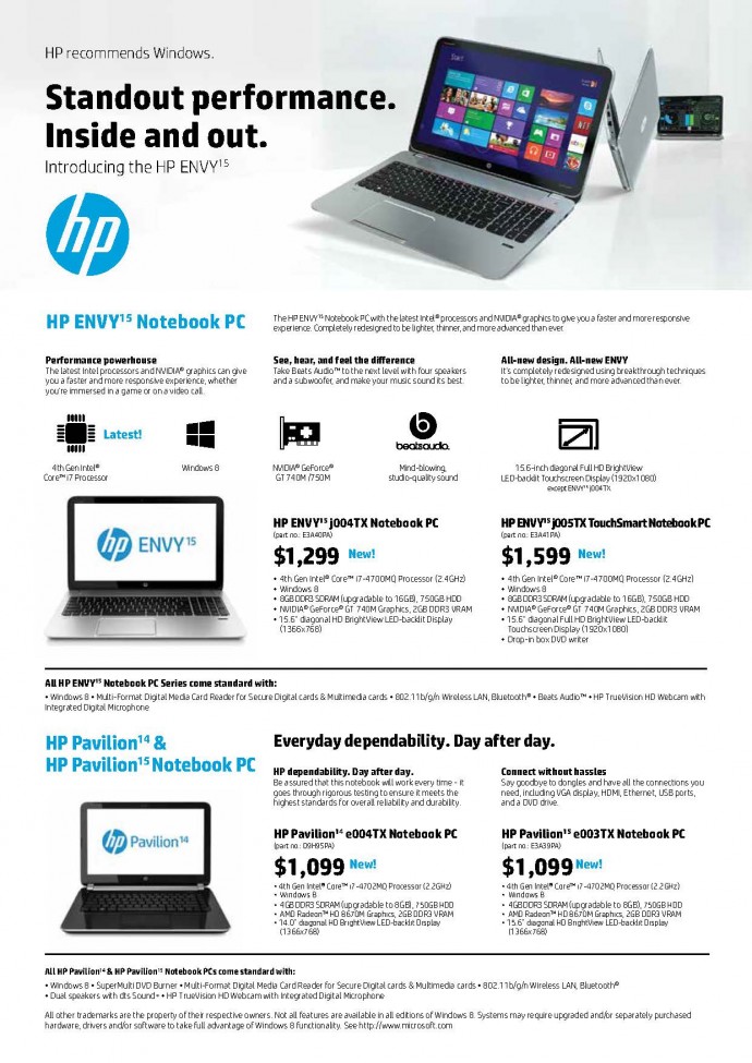 HP PC Show_Introducing the HP ENVY15