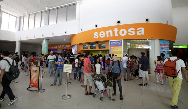 Sentosa Ticketing at VivoCity