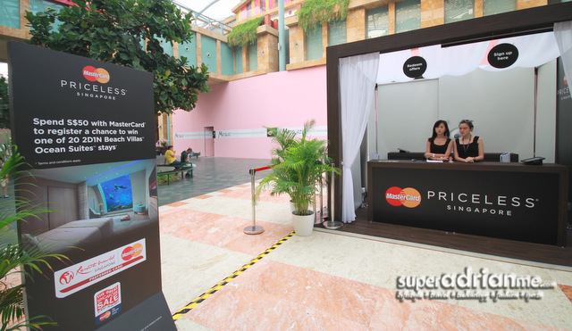 MasterCard Priceless Singaproe Booth at Resorts World Sentosa
