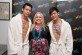 +Rehab London founder Lisa Hilton with Models Jonah Goh and Ron Teh