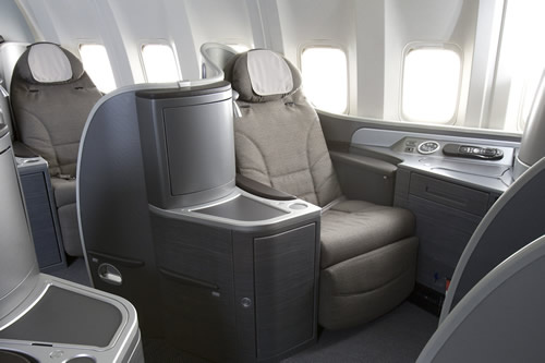 United Global First New Seats and Flat Beds