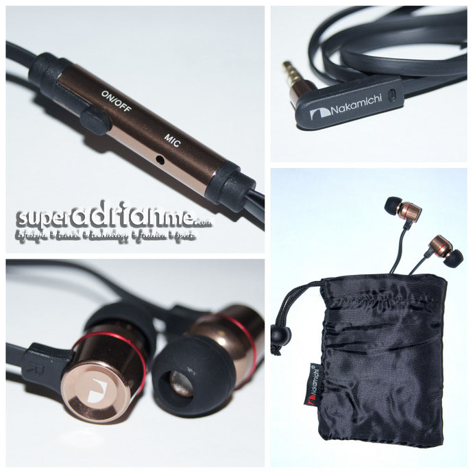 Review Nakamichi T169 MV7 K119 K109 In Ear Headphones