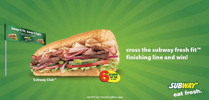 Subway Fresh Fit at Orchard Road