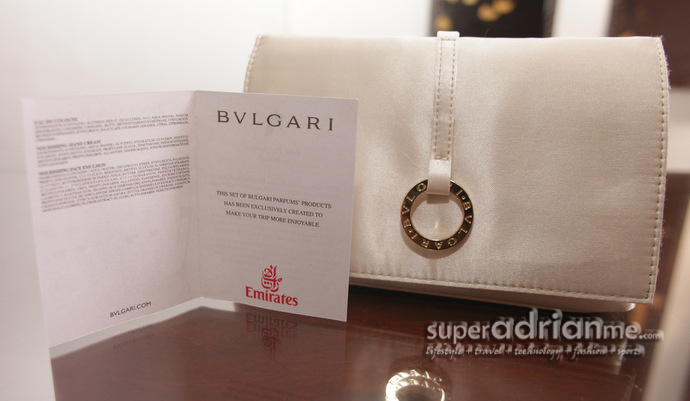 Emirates Unveils New Bulgari Amenity Kits for First and Business Class –  Robb Report