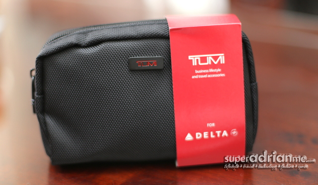 Delta Air Lines - Tumi Amenity Kits - BusinessElite | SUPERADRIANME.com Delta Airlines - Tumi Amenity Kits - BusinessElite