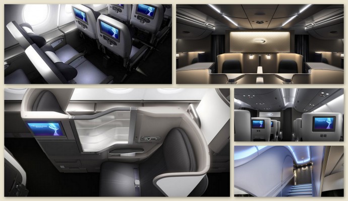 British Airways A380 cabin images