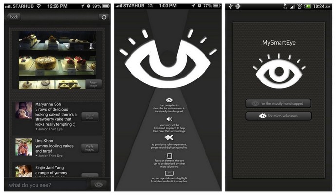 MySmartEye App - Lend Your Vision To The Visually Impaired | SUPERADRIANME.com MySmartEye App - Lend Your Vision To The Visually Impaired