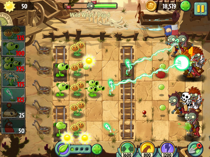 Plants VS Zombies 2 