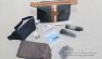 First Class amenity kits for men and women on Lufthansa German Airlines.