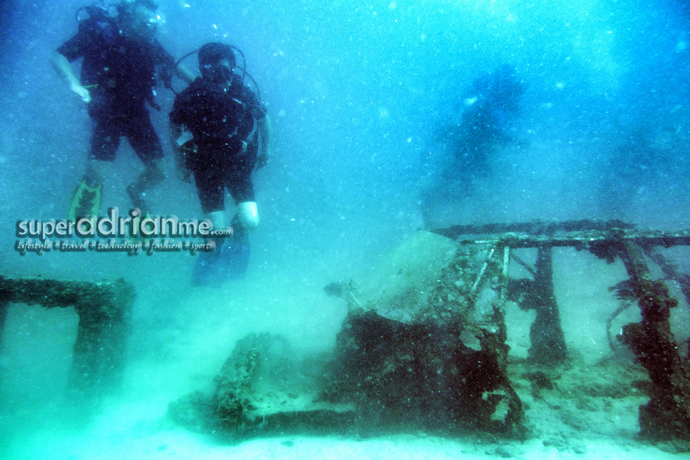 Taxi Wreck at Tumuk, Tioman Island