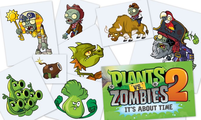 Plants VS Zombies 2 on iOS devices