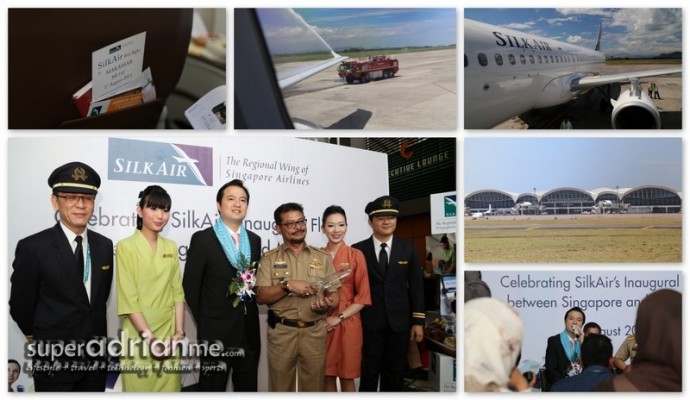 Silkair Inaugural Flight to Makassar