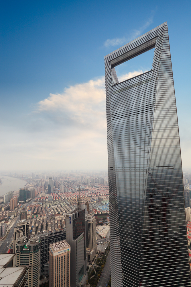 shutterstock shanghai world financial tower